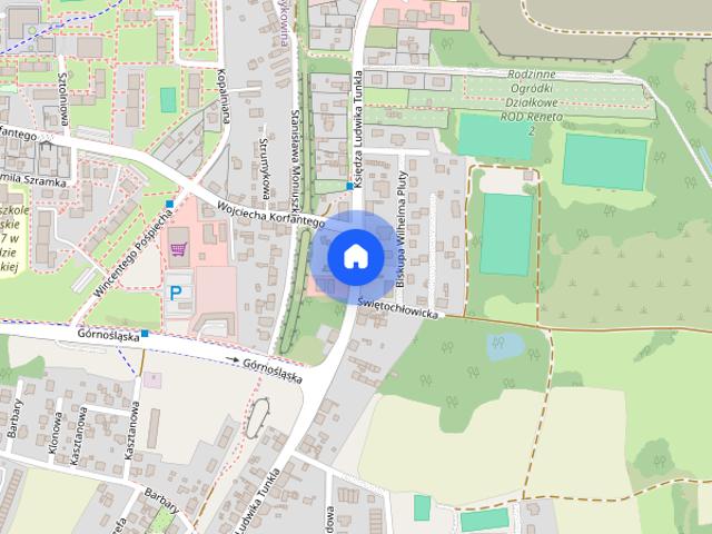 Kochłowice Tunkla 53m 3pokoje parter