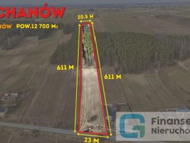 Kochanów, 12700 m² Działka