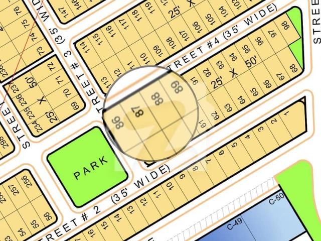 Residential Plot Of 5 Marla Available In Kohistan Enclave Spring North