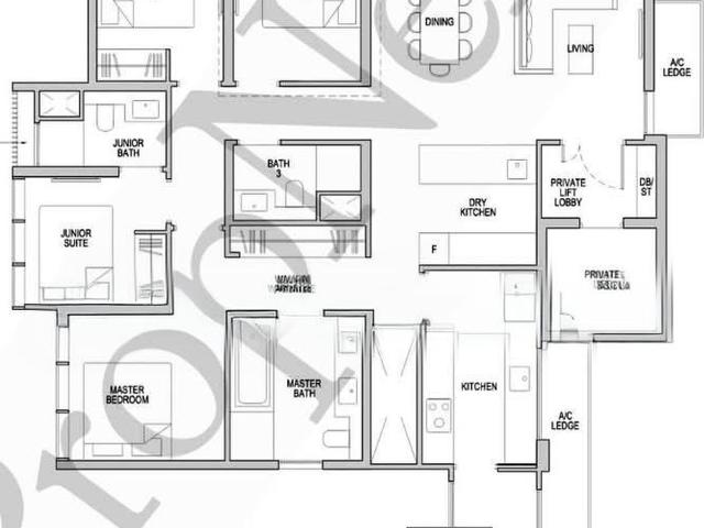 Kopar At Newton D9, Apartment