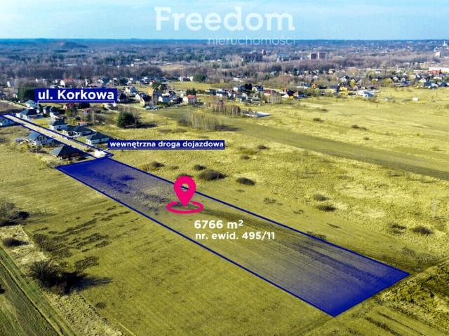 Korkowa 6 766 m², Częstochowa