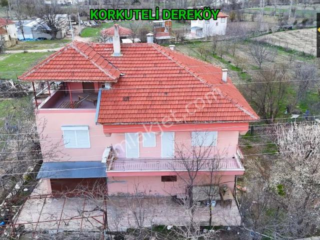 Korkuteli Dereköy'de Satılık Müstakil Ev