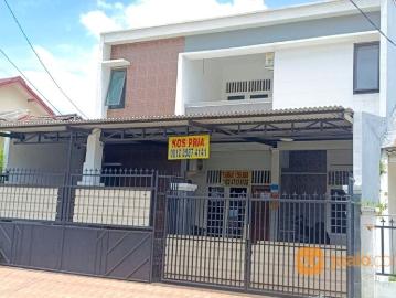 Kost Pria lokasi strategis. Hunian yang aman dan nyaman dilengkapi CCTV dan AC