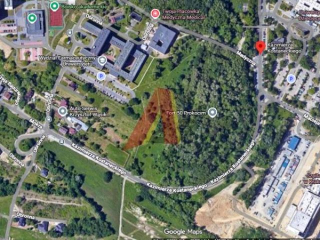 Kostaneckiego 1 491 m², Kraków