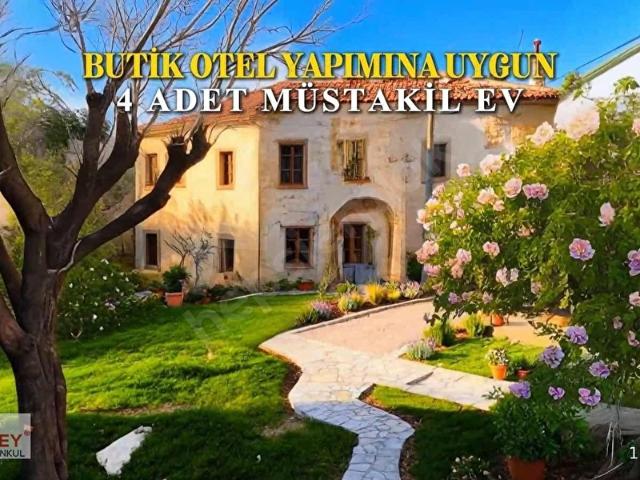 Kösedere köyünde 4 adet taş ev