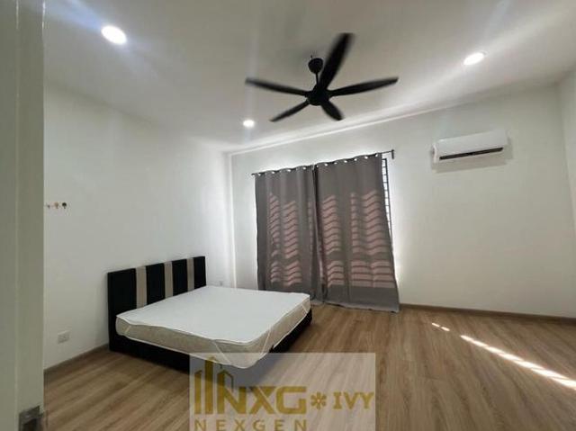 Kota Bayu Emas Klang Double Storey House For Rent With Tabletop Aircon