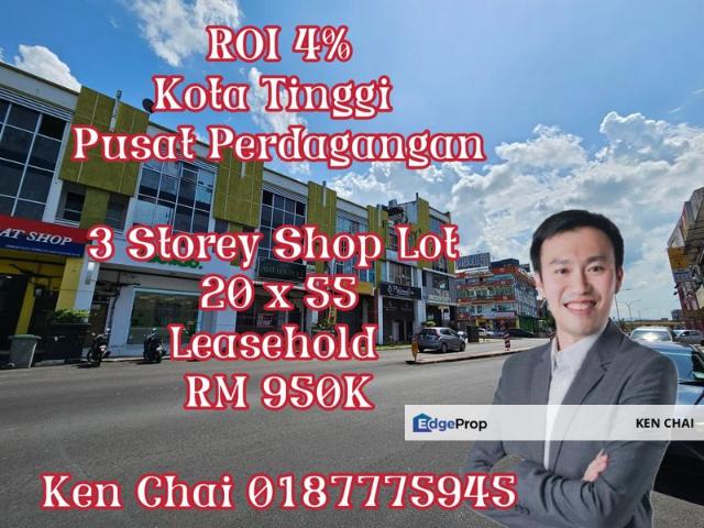 kota tinggi shop@ jln niaga