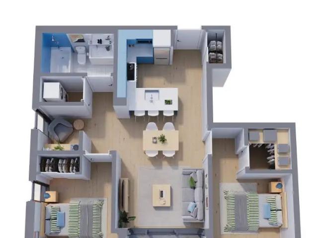 Koto Student Rental — 2 Bedroom C1B