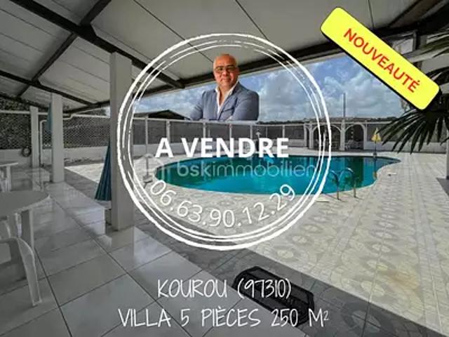 Kourou 97310 Achat / Vente maison 5 pièces t5 piscine terrasse