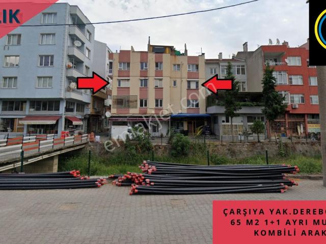 Köylü Garajı Yanı Çarşıya Yakın Dereboyunda 65 M2 1+1 Ayrı Mutfaklı Kombili Arakat