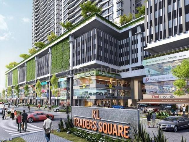 kl trader square, condominium