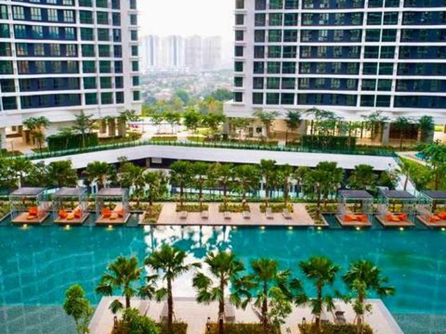 kl traders square part furnish condo w 2 park at setapak jalan gombak
