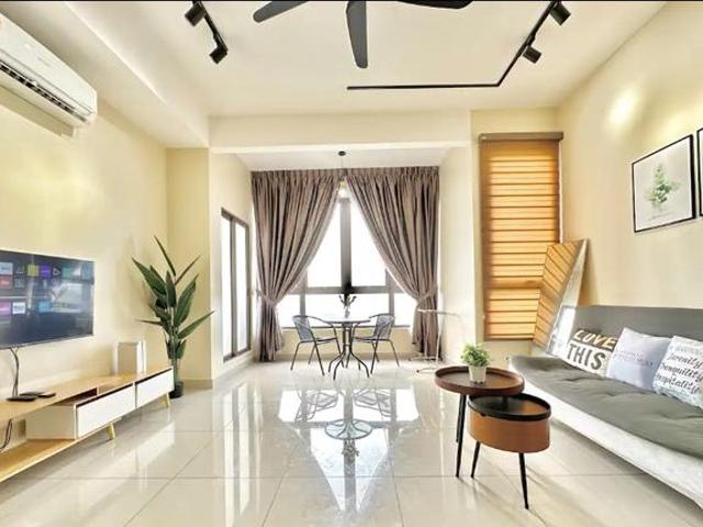 KL Dualkey 2 Rooms Big Balcony Beside LRT KTM Link Midvalley TBS