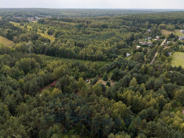 Uzbrojona działka pod dom w Klęku 1704 m2 z lasem