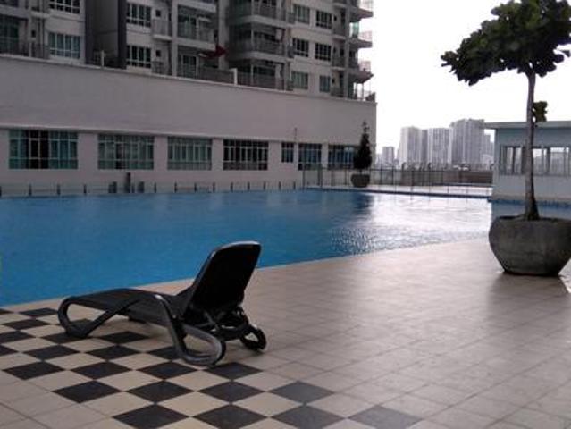 KL Sungai Besi Partially Furnished Razak City Residences RC Residence Service Residence For Rent