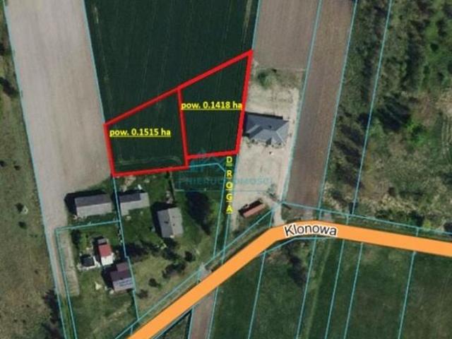 Klonowa 1 418 m², Rząśnia