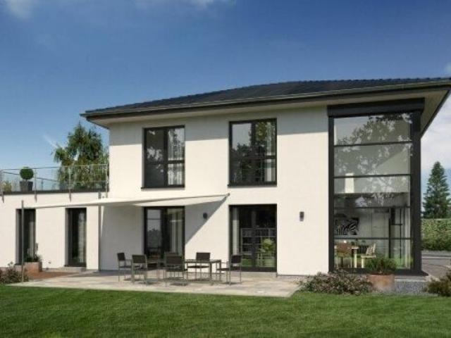 Klare Architektur überzeugt in diesem Haus