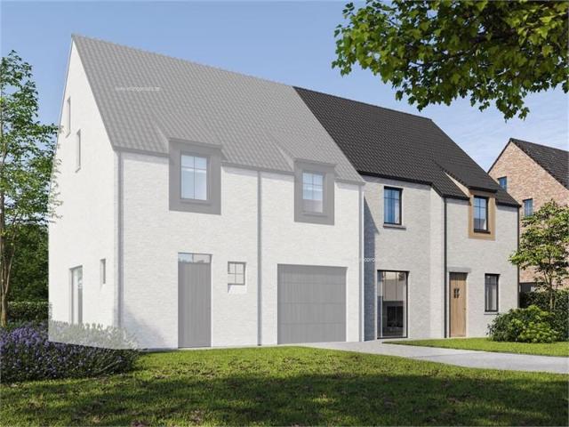 Klassieke halfopen nieuwbouwwoning 180m² op de grens Hasselt Zonhoven