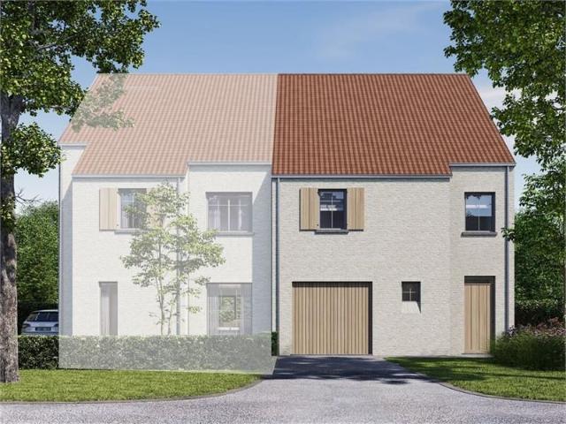Klassieke halfopen nieuwbouwwoning 215m² op de grens Hasselt Zonhoven