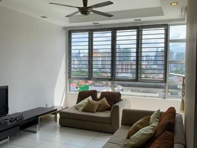 Klcc view The tamarind Sentul Near Lrt Fully furnished