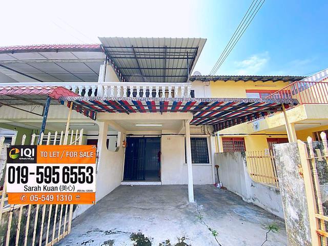 Klebang Full Loan Below Value Low Cost Double Storey Terrace For Sale