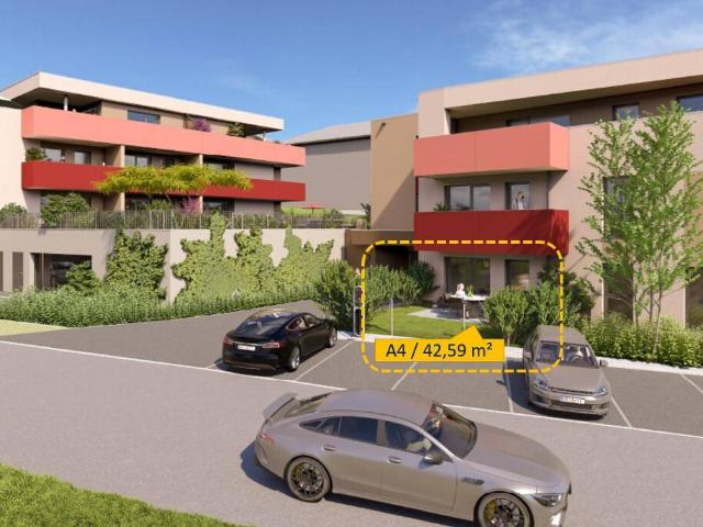 Klein & Fein kompakte Gartenwohnung in den STADTTERRASSEN PEUERBACH provisionsfrei! * JETZT FRÜHKÄUFER RABATT!