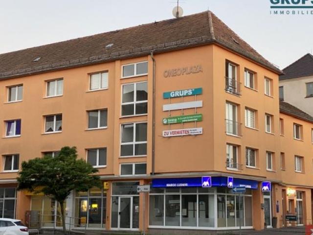 kleine Lagerfläche im Zentrum von Weißwasser