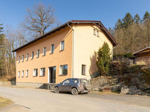 Kleines Mehrfamilienhaus mit Gewerbeeinheit idyllisch im Grünen