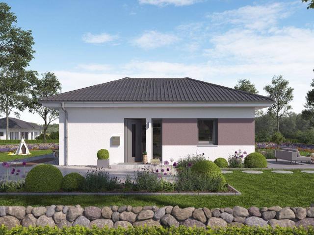 Kleines Bungalow, optimal genutzt