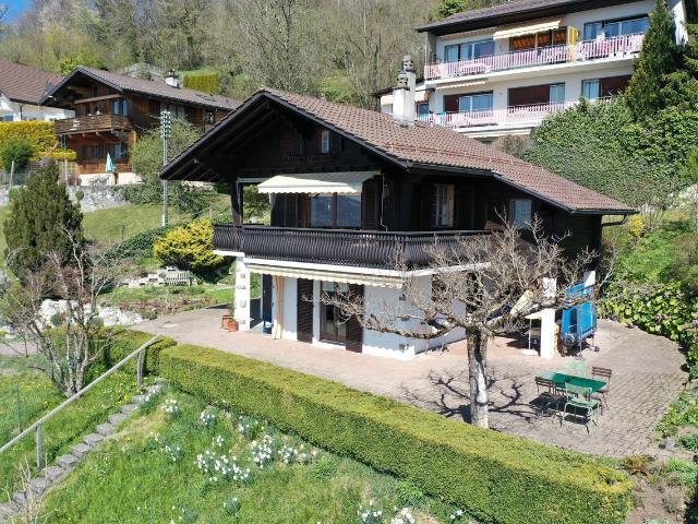 Kleines Chalet mit Panoramablick
