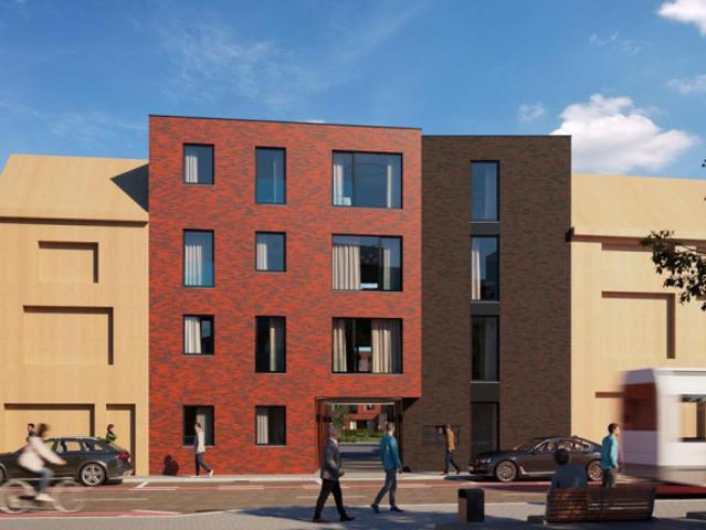 Kleinschalig project met 5 appartementen te Gent