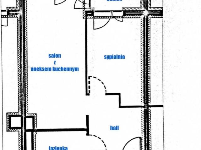 Kliny, 2 Pokoje, balkon, klimatyzacja! 46 m²