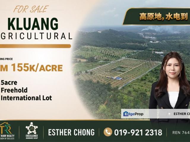 Kluang Agricultural Land For Sale