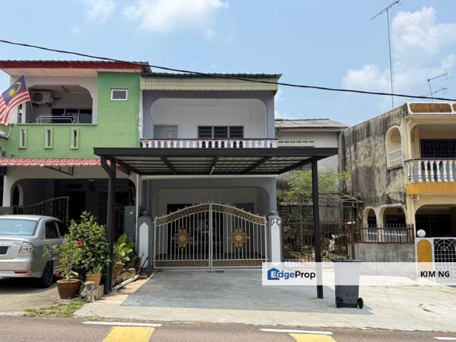 Kluang Taman Intan Renovated Table Top Awning Acp Full Vinyl New Paint