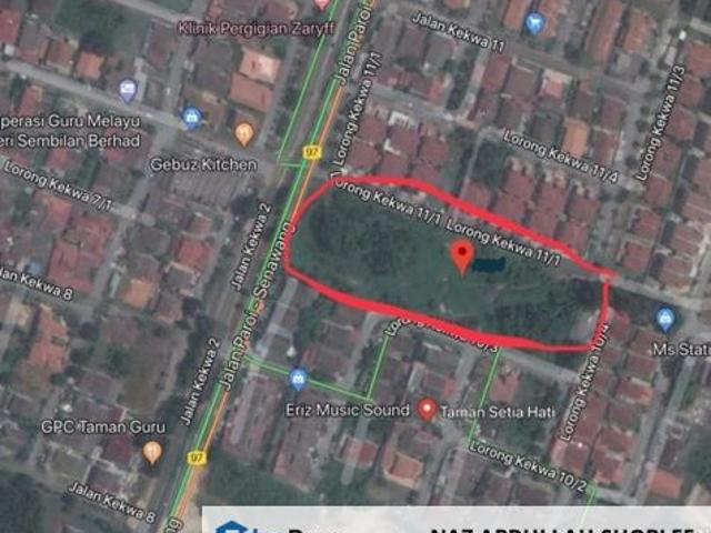 [KM Ready] Residential Potential Development Land Ampangan, Seremban For Sale