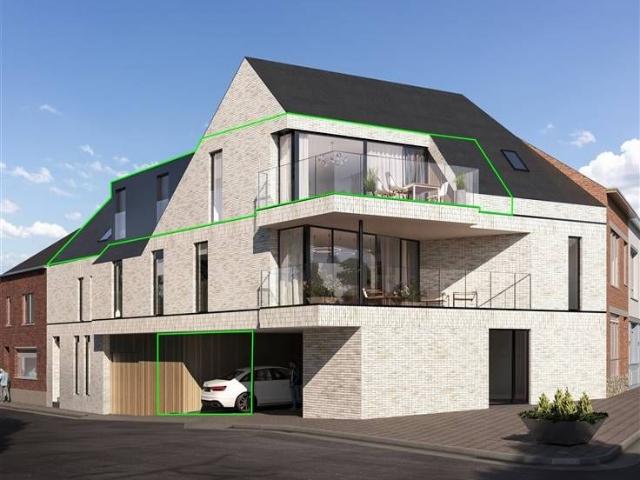 KNAP NIEUWBOUWAPPARTEMENT MET 3 SLKS IN HET CENTRUM VAN BORG