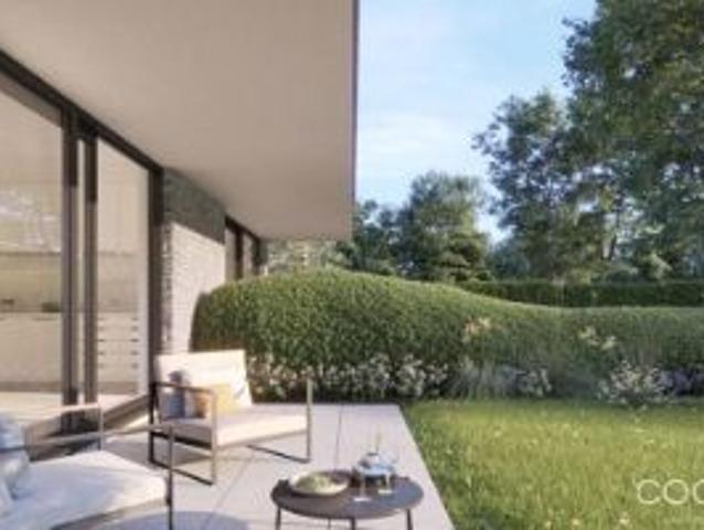 Knap gelijkvloers appartement met 2 slaapkamers