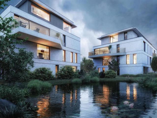 Knap hoekappartement met ruim terras