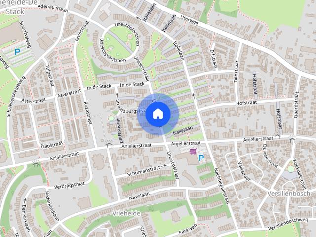Knus appartement in een groene buurt