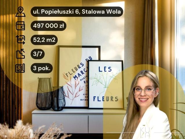 Ks. Jerzego Popiełuszki 52,20 m², Stalowa Wola