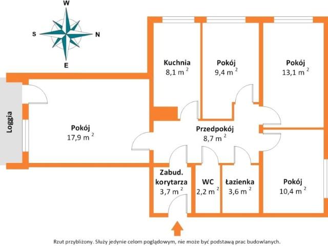 Ksawerego Pruszyńskiego 81 m², Legnica