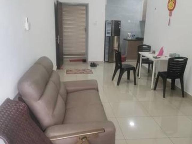 KSL 2 Residence KangkarTebrau got Balcony 2room JB Fully furnished