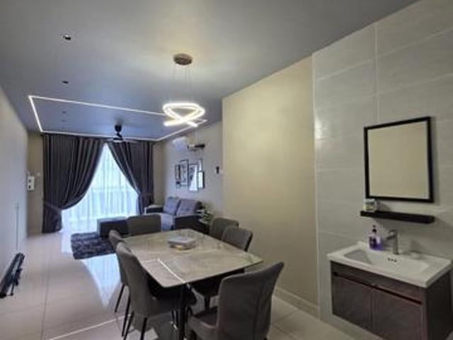Ksl residence daya apartment 3 bedroom for rent