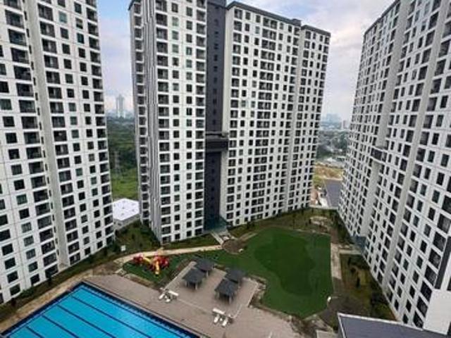 Ksl Residence 2 Kangkar Tebrau 3 bedrooms unfurnished gng