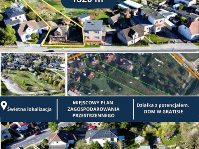 Kręta 1 820 m², Luboń