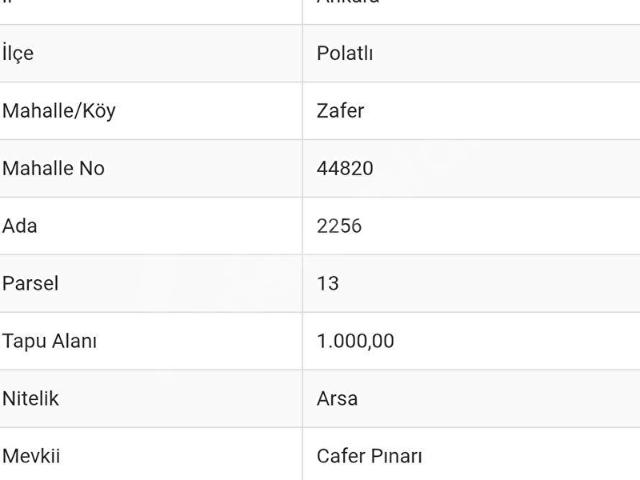 KR UNITY'DEN ANKARA POLATLIDA MÜSTAKİL TAPULU BAĞEVİ
