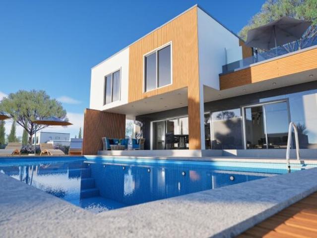 Kroatien Istrien Rabac Labin Neubauvilla mit Pool & Meerblick