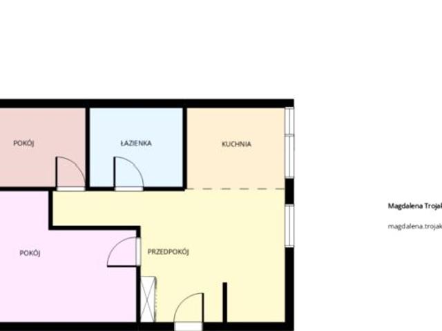 Króla Bolesława Krzywoustego 47 m², Rzeszów