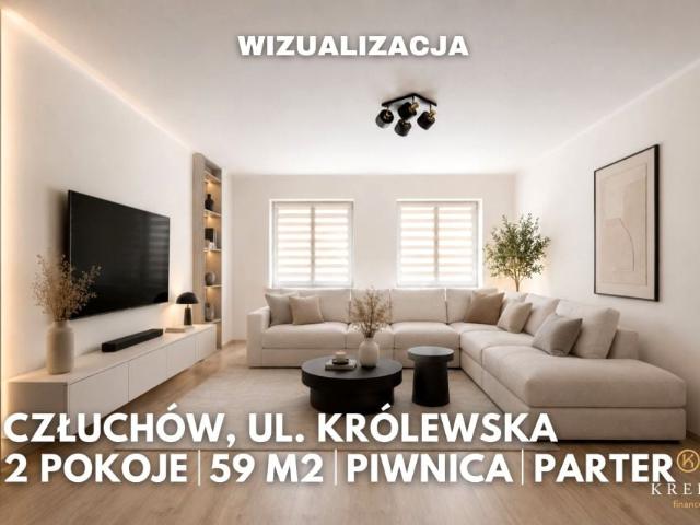 Królewska 59,29 m², Człuchów