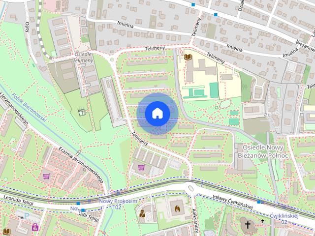 Kraków Bieżanów ul. Telimeny